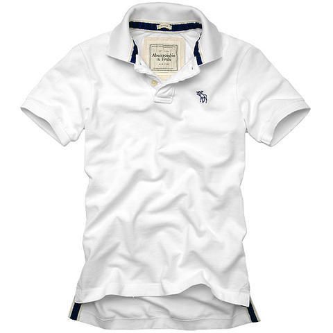 Abercrombie Fitch Hombres Polo Corto Remera AF7135